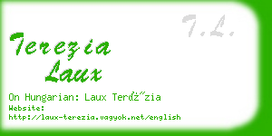 terezia laux business card